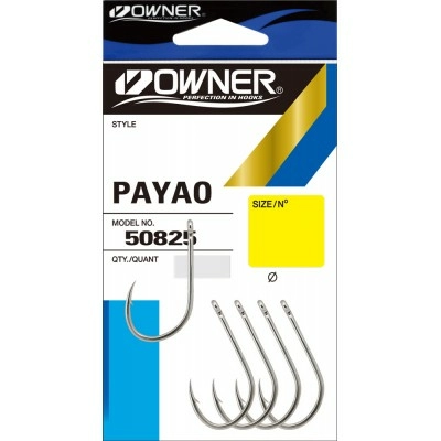 Крючки с колечком Owner Payao №60 Nickel