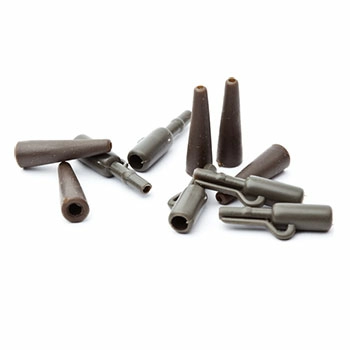Безопасная клипса с конусом Nautilus Safety lead clips  5шт Brown