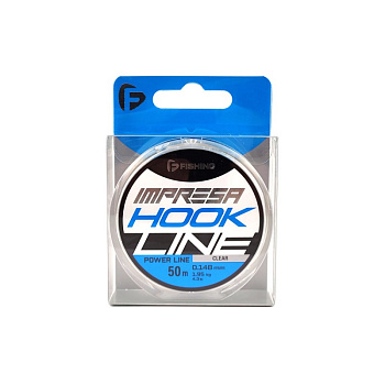Леска F-fishing Impresa Hook Line  50м 1,95 кг/0,148мм (Clear) 