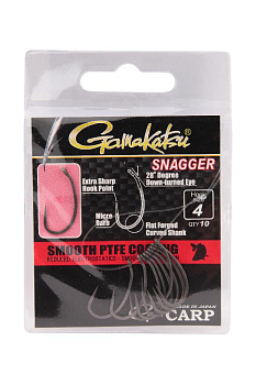 Крючки Gamakatsu Snagger Size 6  