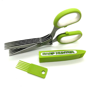 Ножницы для резки червей Carp Hunter 5 лезвий
