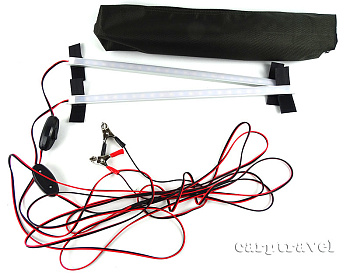Led освещение в палатку в чехле Tackle Fish тёплый свет 