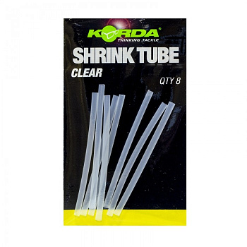 Термоусадочные трубки Korda Shrink Tube 1,2мм Прозрачный