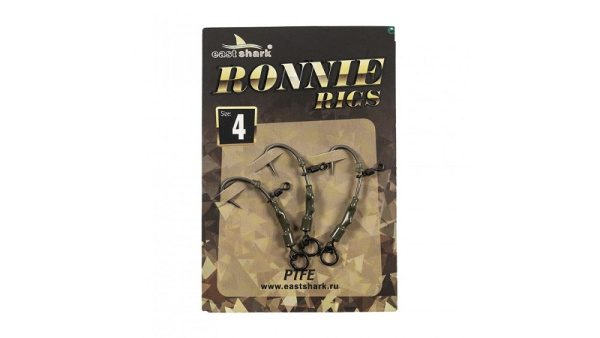 Готовая оснастка EastShark Ronnie RIG № 4 3шт