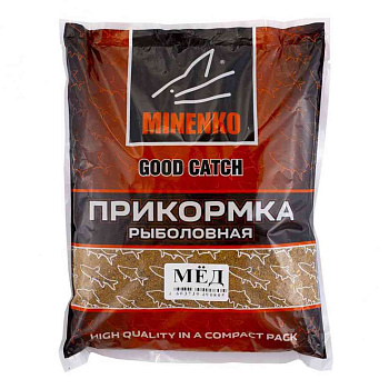 Прикормка рыболовная Minenko Good Catch Honey 700 г (Мед) 