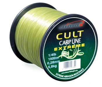 Леска Climax CULT Carp Extreme Line  910м 9,2кг/0,35мм (Оливковая) 