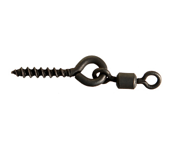 Винтовое крепление для Pop-Up с вертлюгом Carp Pro Swivel Bait Screw 10мм (черный)