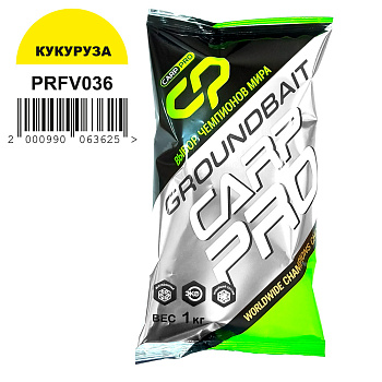 Прикормка фидерная Carp Pro Grounbait Corn 1 кг (Кукуруза) 
