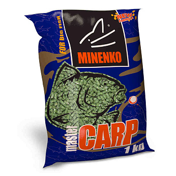 Пеллетс Minenko Master Carp Aniсe 5мм 1 кг (Анис)   Зеленый