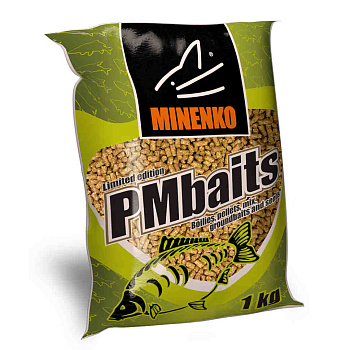 Пеллетс Minenko PMbaits Sweet corn 5мм 1 кг (Кукуруза)   Желтый