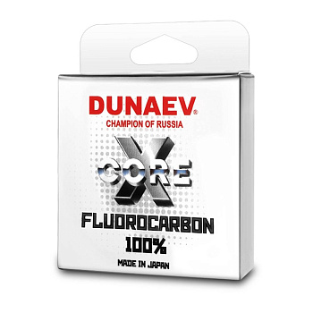 Леска Dunaev Fluorocarbon  30м 12кг/0,405мм Прозрачная 