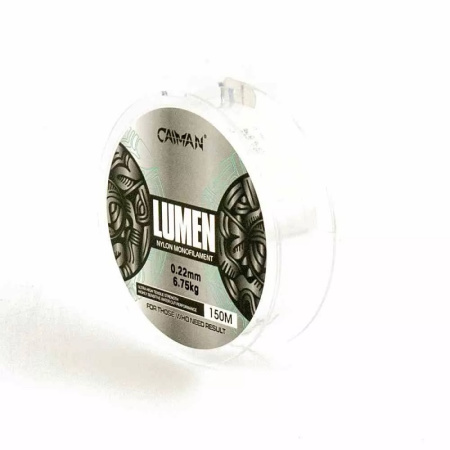 Леска Caiman Lumen  150м 6,75 кг0,22мм (Прозрачный) 1