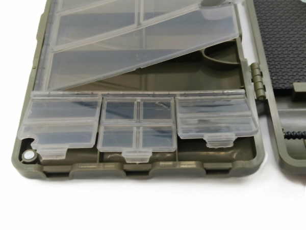 Коробка для оснасток с поводочницей Carp Hunter Tackle Rig Safe на магнитах 239х132х35мм 1