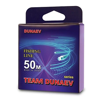 Поводочная леска Dunaev Team Dunaev  50м 2.67кг/0,165мм (Прозрачный) 