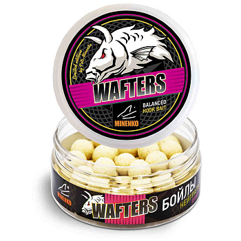 Бойлы нейтральные Minenko WAFTERS  Garlic 12мм 70 г (Чеснок) 