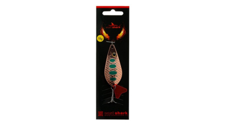 Колеблющаяся блесна EastShark Atomic 53мм 18 гр color42 латунь