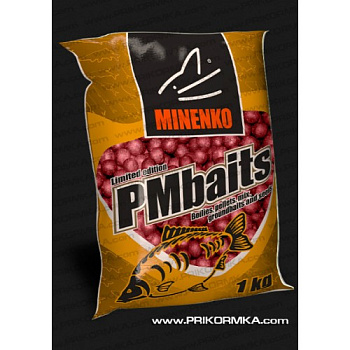 Бойлы пылящие Minenko PMbaits Plum 26мм 1 кг (Слива) 