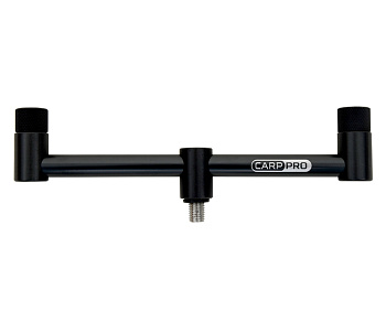 Перекладина для удилищ Carp Pro 2 rod Buzzbar Black Deluxe для двух удилищ 20 см