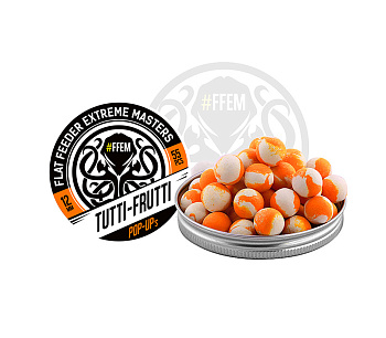 Бойлы плавающие FFEM Baits   Tutti-Frutti 12мм 40 г (Тутти Фрутти) 