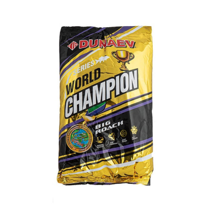 Прикормка фидерная Dunaev World Champion Big Roach 1 кг (Крупная плотва) 1