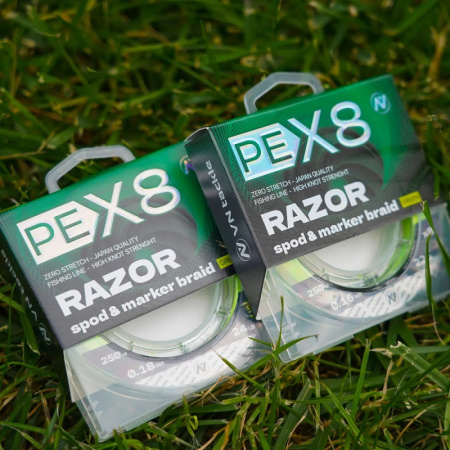 Плетеный шнур VN Tackle Razor Spod & Marker Braid  250м 24lb 0,18мм (Green) 4