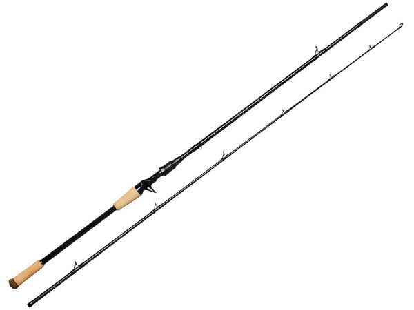 Спиннинг кастинговый Lucky John Black Sense BBS Jerk  Twitch 221 см 40-110г (двухчастное)