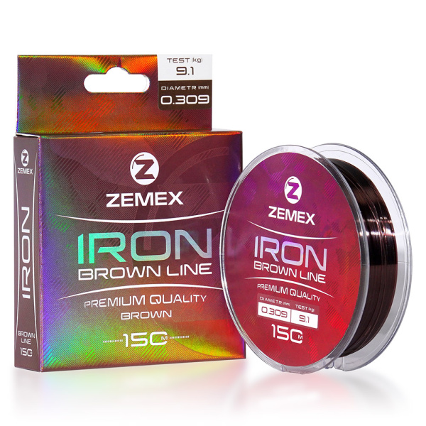 Монофильная леска ZEMEX IRON 150 m_1