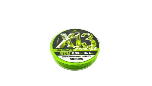 Плетеный шнур EastShark SINKING  150м 30,2кг0,28мм (Зеленый) 