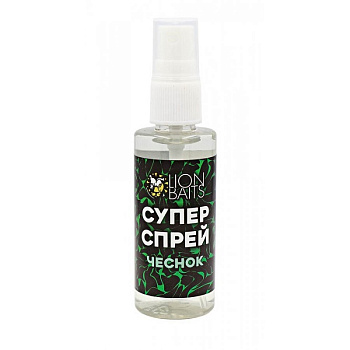 Супер спрей Lion Baits  Garlic 50 мл 50 г Чеснок