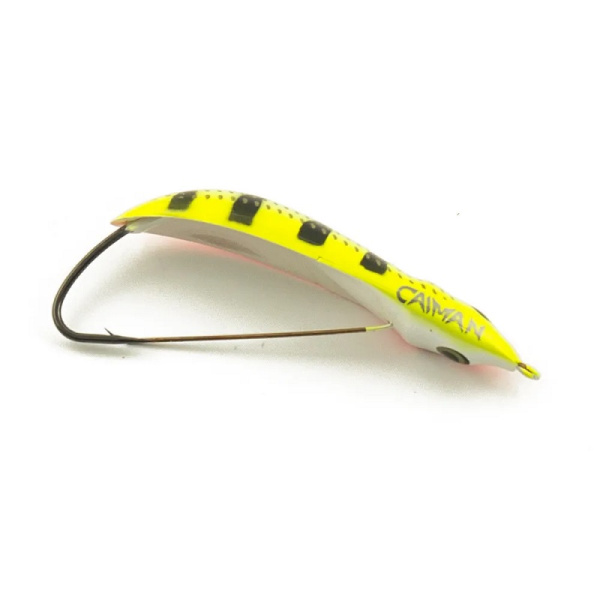 Блесна незацепляйка Caiman Grass 70 мм 14гр. color052 латунь 1