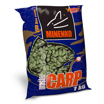 Пеллетс Minenko Master Carp Aniсe 10мм 1 кг (Анис)   Зеленый