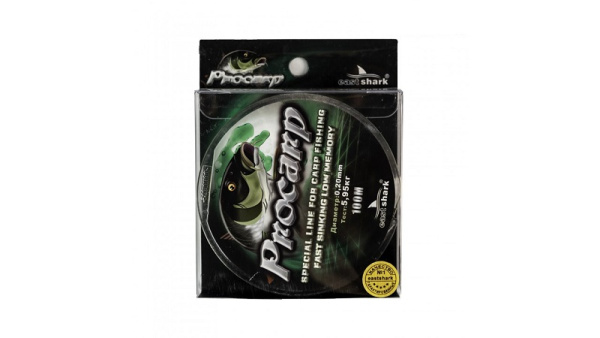 Леска EastShark PROCARP  100м 0,28мм (черно-зеленый) 1