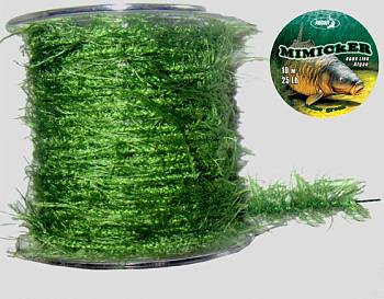 Повод. мат. без оболочки Katran Mimicker  10м 35lb/ (Green) 