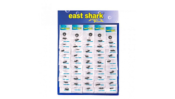 Стопор бочонок оч. мален. S EastShark Mini  (черный)