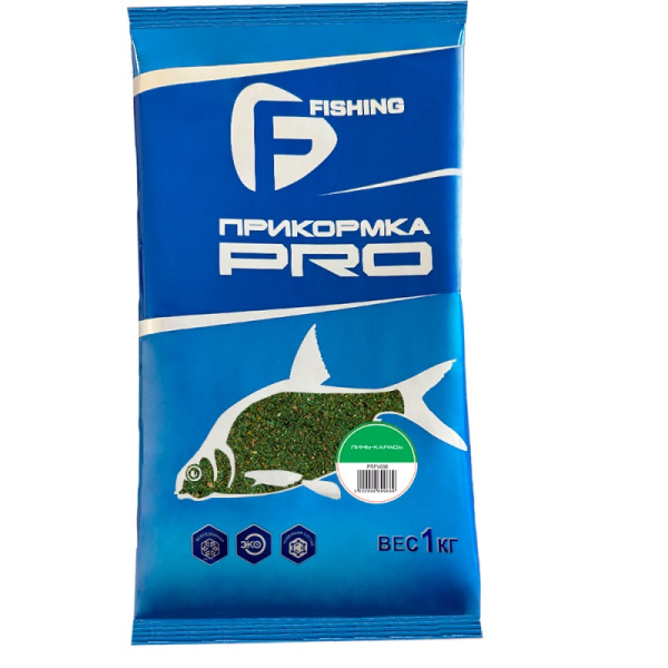 Прикормка фидерная F-fishing Pro 1 кг (Линь Карась)