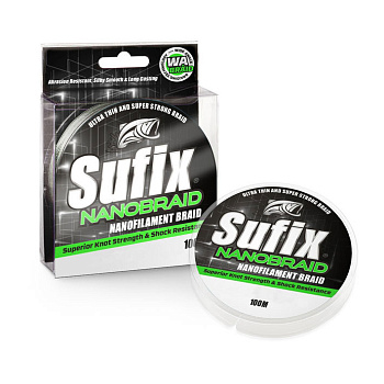 Плетеный шнур Sufix Nano Braid  100м 2,8кг/0,04мм (Камуфляжная) 