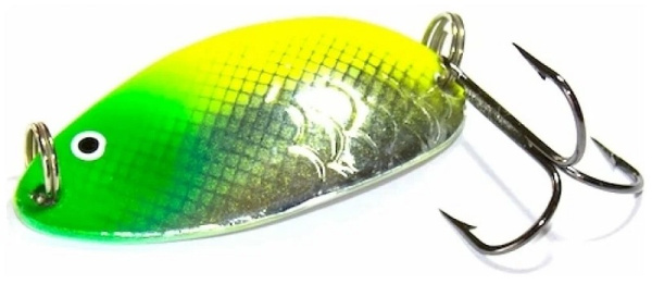 Колеблющаяся блесна HITFISH Spike 45мм 13гр. color карасик 3015 60 латунь