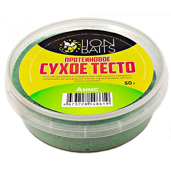 Сухое тесто протеиновое Lion Baits Анис