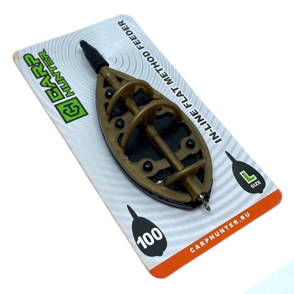 Флэт кормушка Carp Hunter Flat Method Feeder Large 100г