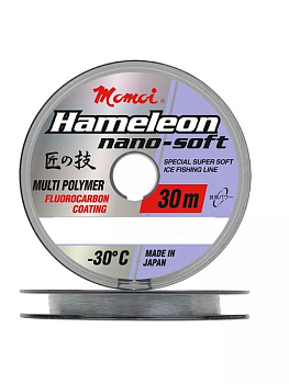 Леска Momoi Nano-soft winter  30м 1,2кг/0,105мм (Прозрачный) 
