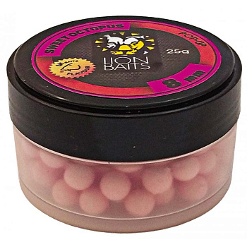 Бойлы плавающие Lion Baits   Sweet Octopus 8мм 25 г (Сладкий-осьминог) 
