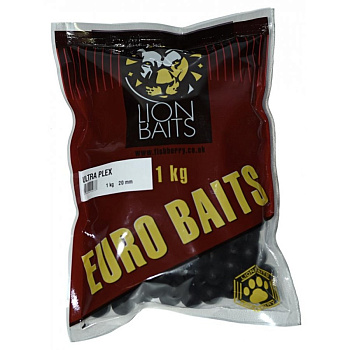 Бойлы тонущие Lion Baits  Euro Baits Ultra Plex 20мм 1 кг (Ультраплекс) 
