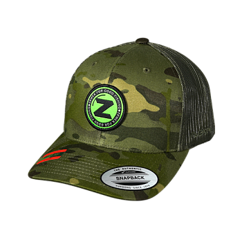 Бейсболка Zemex Tropic Green One size Камуфляж