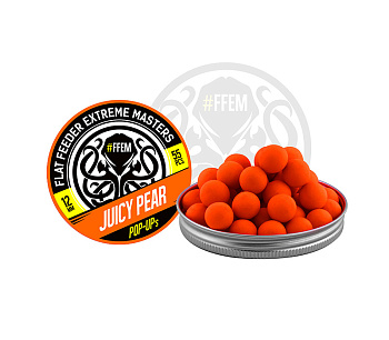 Бойлы плавающие FFEM Baits   Juicy Pear 12мм 40 г (Сочная кислая груша) 