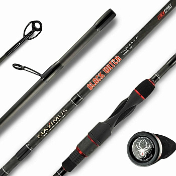 Спиннинг Maximus Black Witch Jig 26M 260 см / 7-35г (двухчастное)