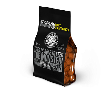 Бойлы тонущие FFEM Baits High Attractive Super Honey 16мм 400 г (Супер мёд) 