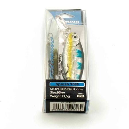 Воблер Palomino Splash 95SS 13,5гр 0,2-3м цвет6 3
