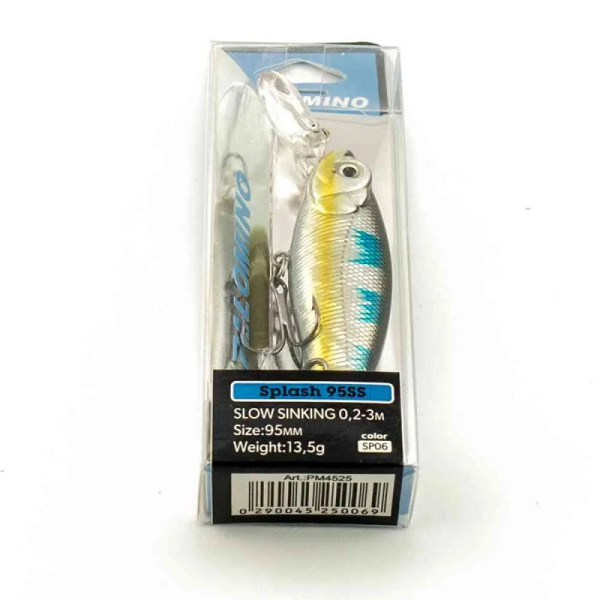 Воблер Palomino Splash 95SS 13,5гр 0,2-3м цвет6 3