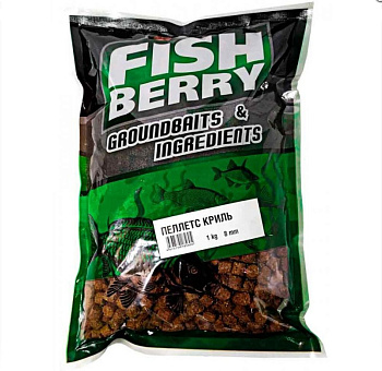 Пеллетс Lion Baits  Krill 8мм 1 кг (Криль)   Оранжевый