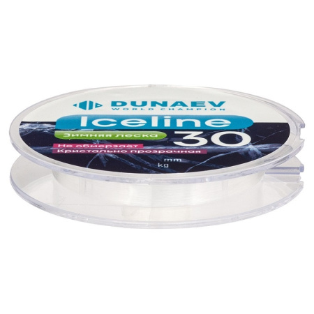 Леска зимняя Dunaev Ice Line  30м (Прозрачный) 2
